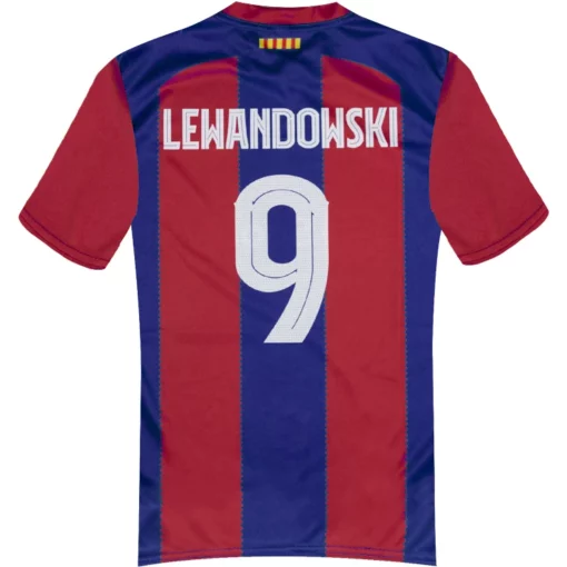 Detský dres Lewandowski FC Barcelona 2023-24 replika - meno a číslo