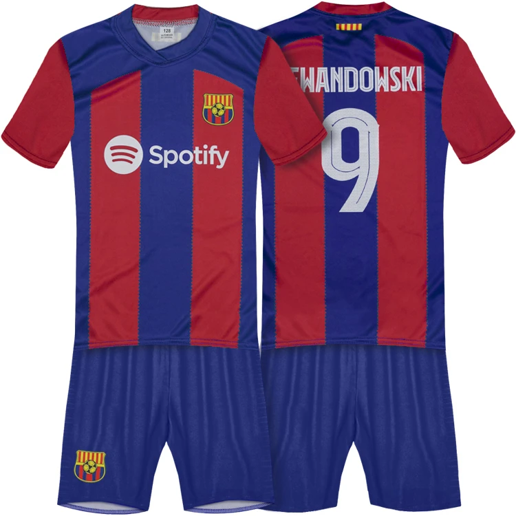 Dětský dres Lewandowski FC Barcelona 2023/24 replika