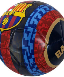 Míč FC Barcelona s logem klubu s nápisem Barca