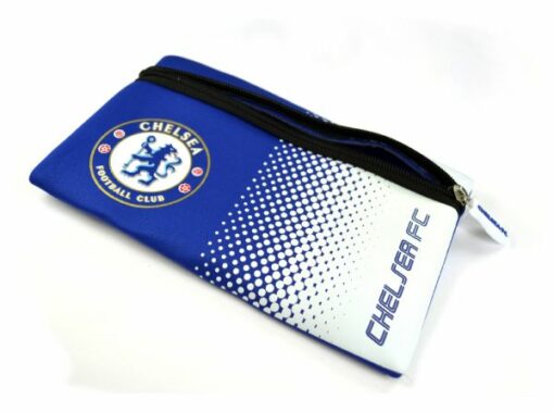 Penál Chelsea na zip modrý