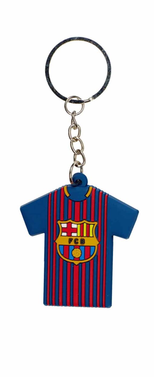 Gumová kľúčenka FC Barcelona dres