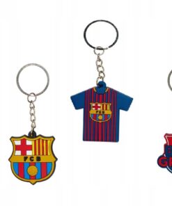 Gumové kľúčenky FC Barcelona