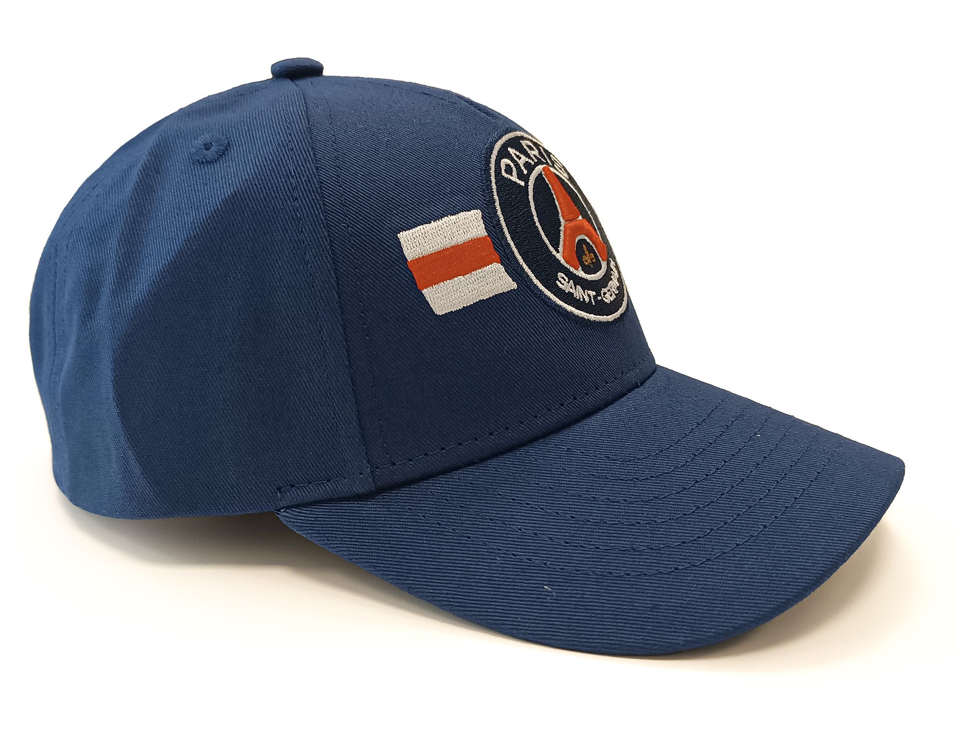 Dětská čepice PSG modrá a červená s logem - Image 2