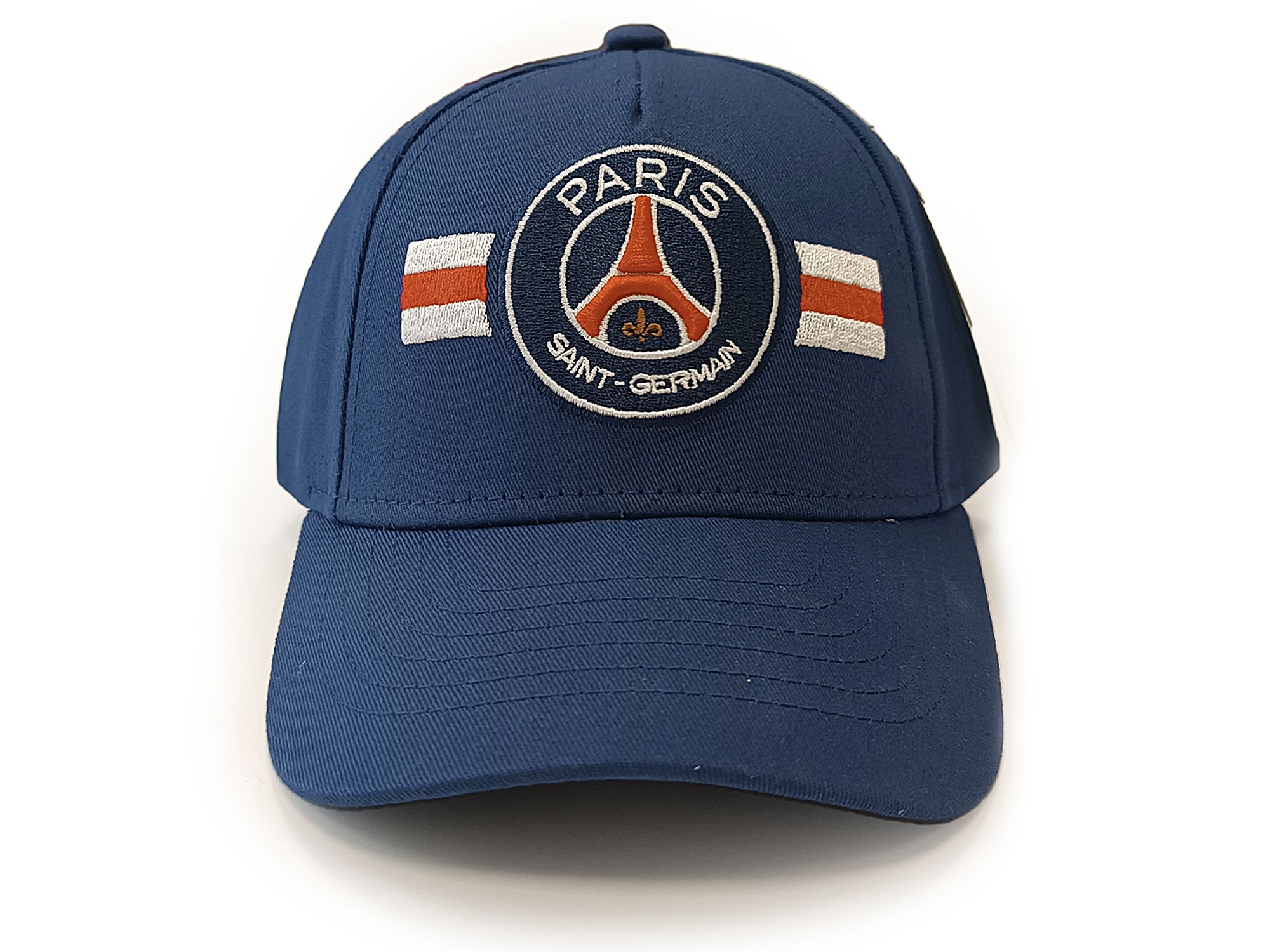 Dětská čepice PSG modrá a červená s logem