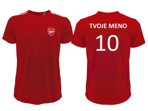 Tréninkové tričko Arsenal s možností potisku - jméno a číslo