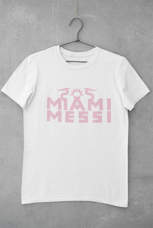 Tričko Messi Miami biele