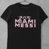 Triko Messi Miami černé