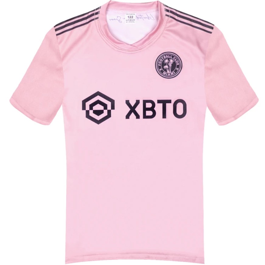 Dětský dres Messi Miami 2023/24 replika růžový - Image 3