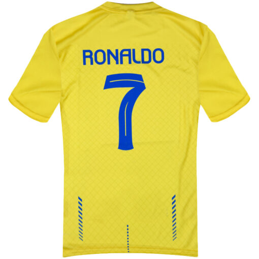 Detský dres Ronaldo Al Nassr 2023-24 replika číslo a meno