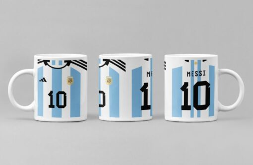 Hrnek Messi Argentina - pohledy