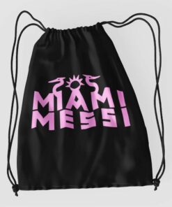 Vak na chrbát Messi Miami čierny