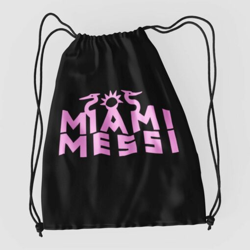 Vak na chrbát Messi Miami čierny