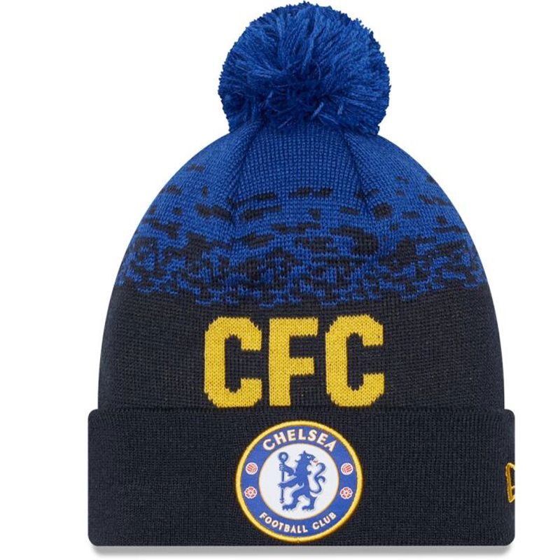 Kšiltovka Chelsea tmavě modrá s bambulí New Era