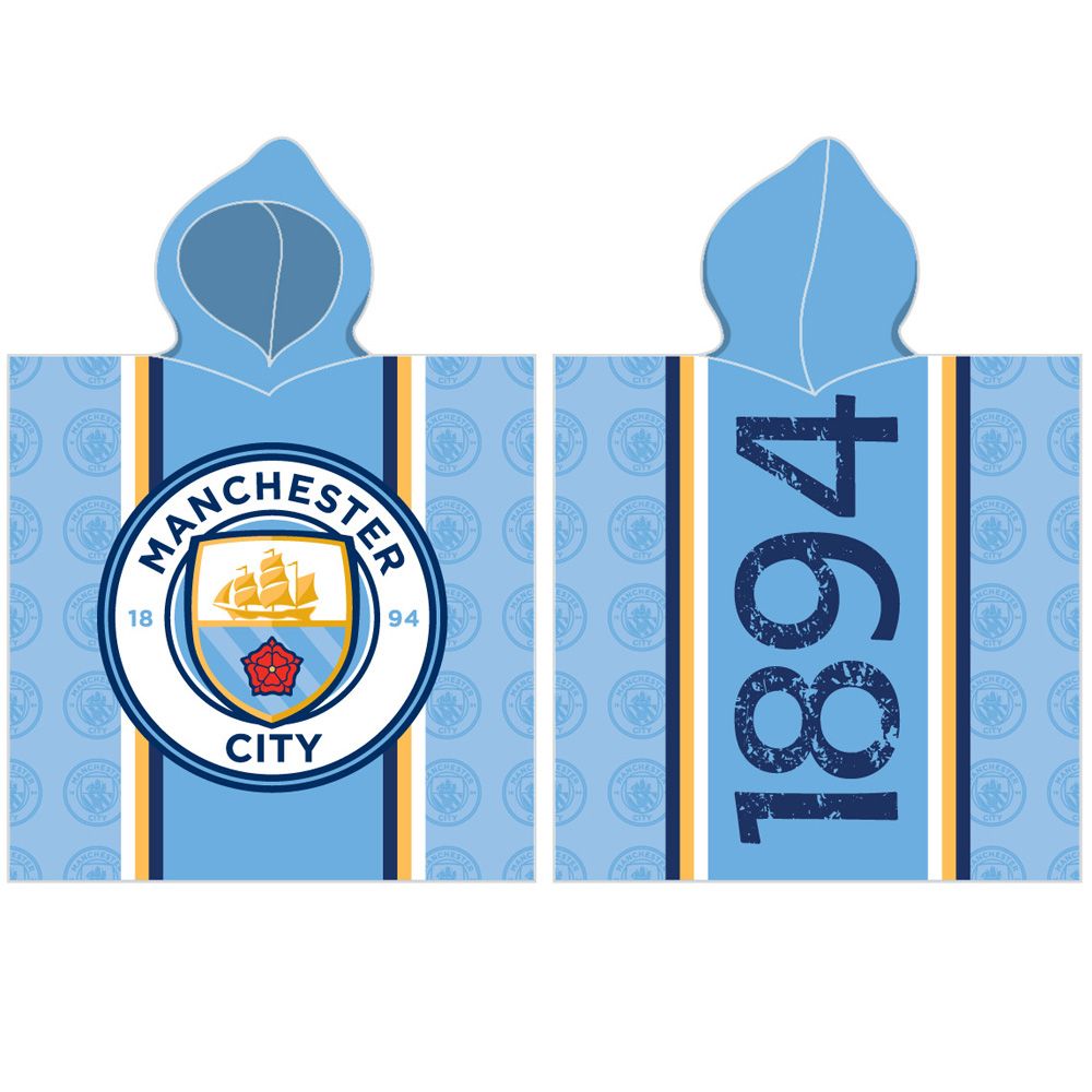 Manchester City pončo pro děti od 2 do 5 let