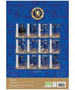 Kalendář Chelsea 2024 A3 - zadní strana