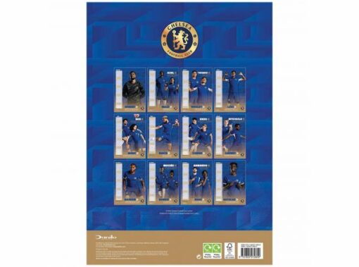 Kalendár Chelsea 2024 A3 - zadná strana
