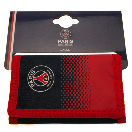 Peňaženka PSG Na Suchý Zips Červeno-Modrá - oficiálny produkt