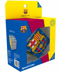 Rubikova kocka FC Barcelona v balení