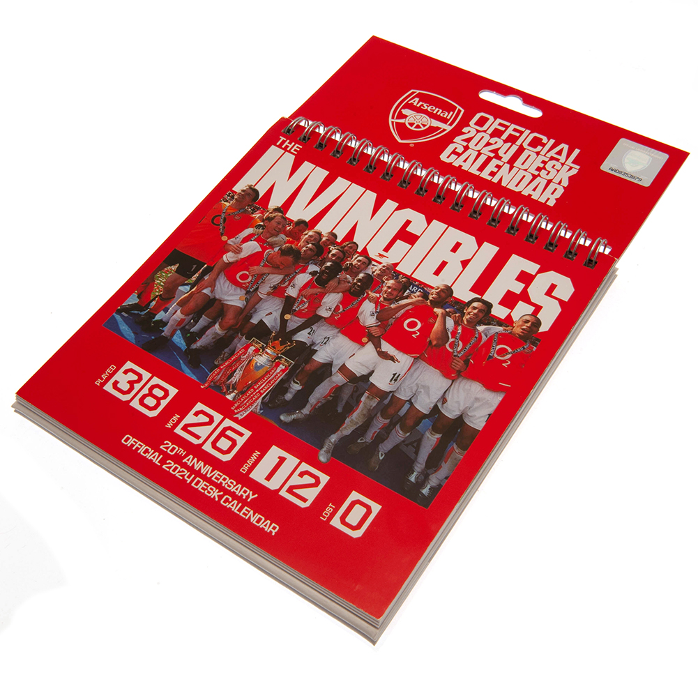 Arsenal stolní kalendář 2024 - Image 4