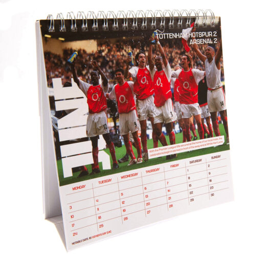 Stolový Kalendár Arsenal 2024 zápasy