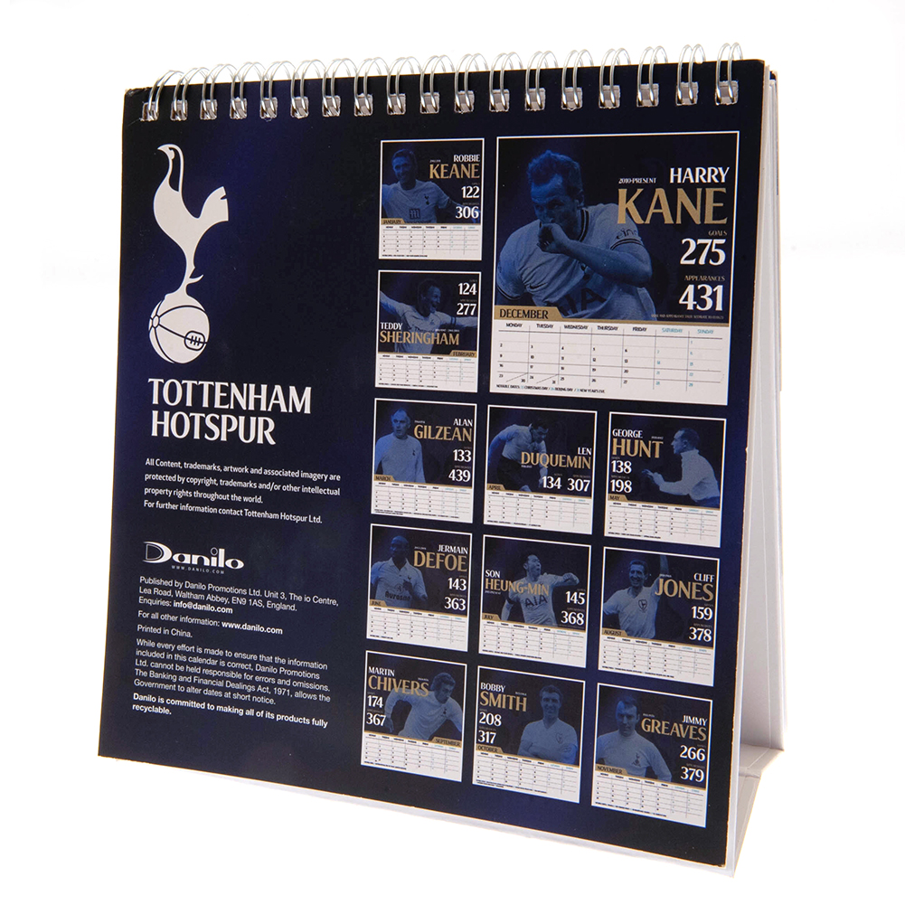 Stolní kalendář Tottenham 2024 - Image 3