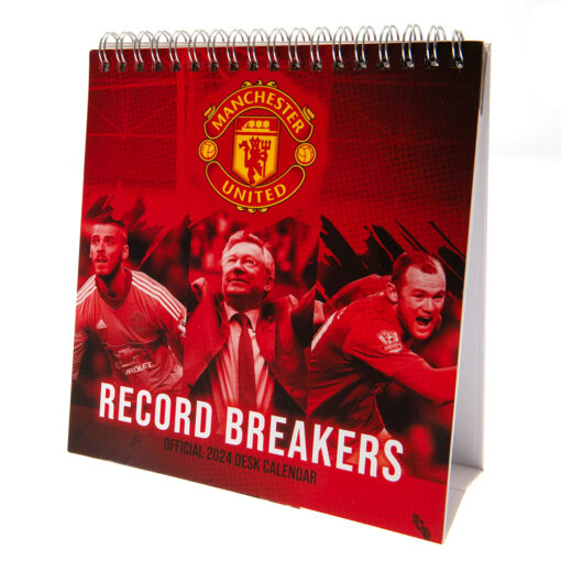 Stolní kalendář Manchester United 2024