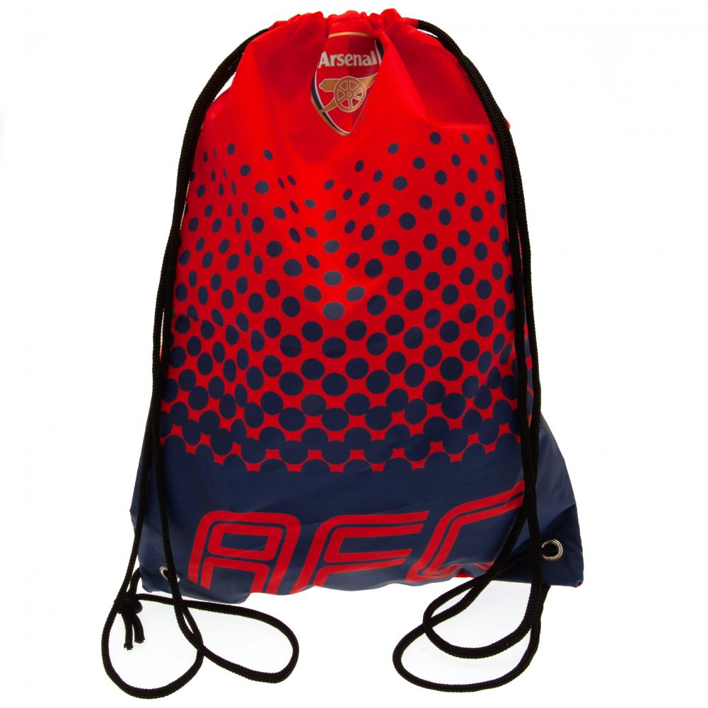 Taška na záda Arsenal se stahovacími šňůrkami červeno-modrá