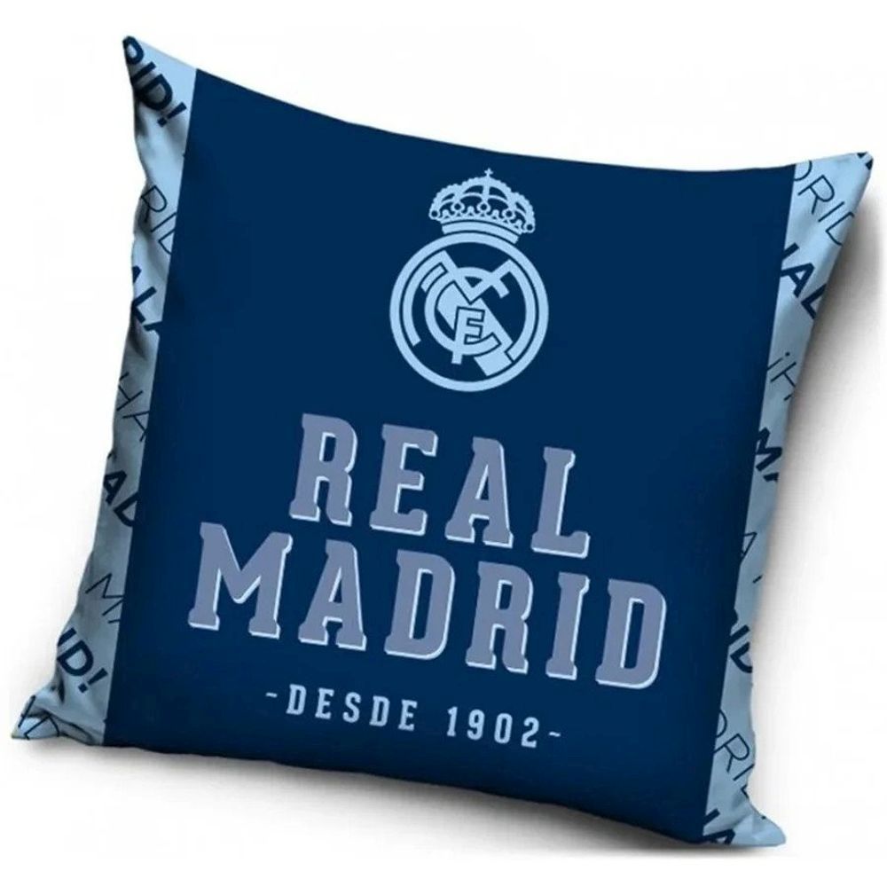 Povlak na polštář Real Madrid 40x40cm - modrý