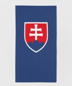 Nákrčník Slovensko modrý so znakom