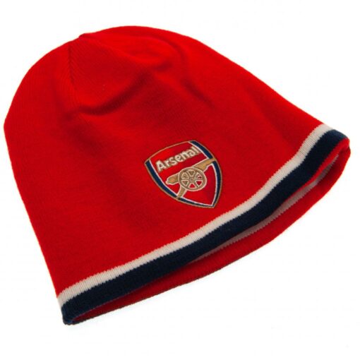 Obojstranná čiapka Arsenal červená farba