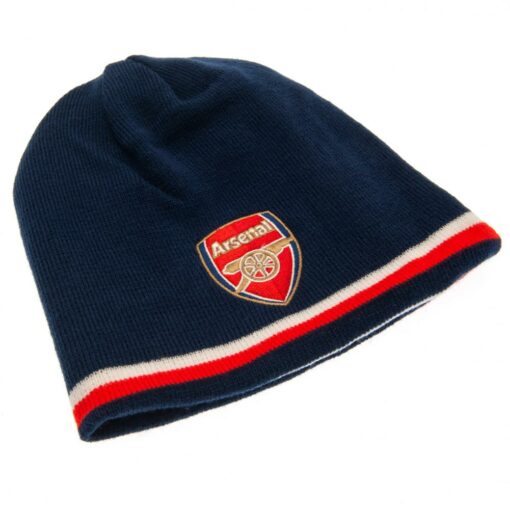 Obojstranná čiapka Arsenal modrá farba