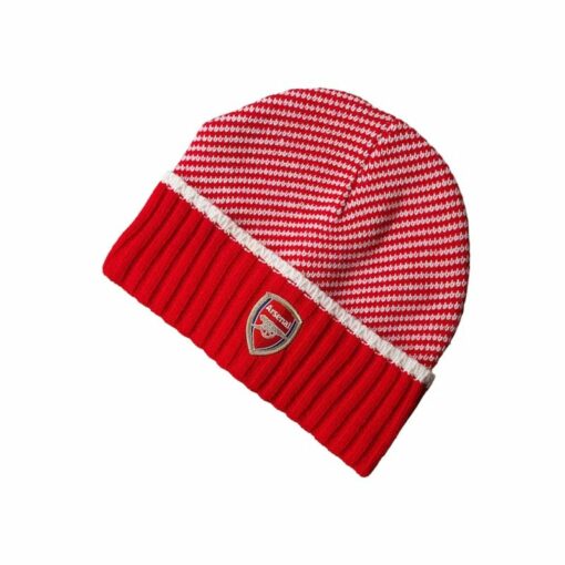 Čepice Arsenal s logem klubu červeno - bílá - 1