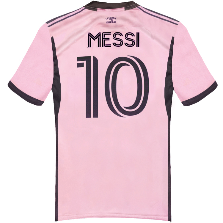 Dětský dres Messi Miami 2024/25 replika růžová - Image 2