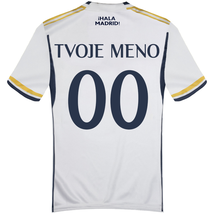 Dětský dres Real Madrid 2023/24 s možností potisku repliky - Image 2