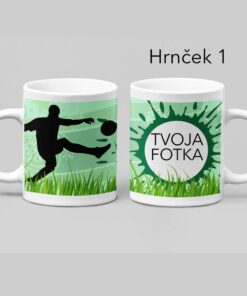 futbalový hrnček s vlastnou fotkou 1