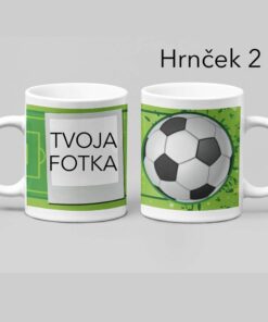 fotbalový hrnek s vlastní fotkou 2