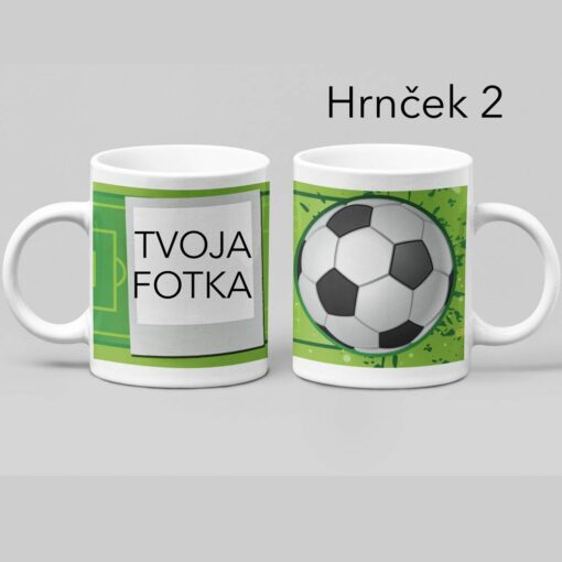 futbalový hrnček s vlastnou fotkou 2