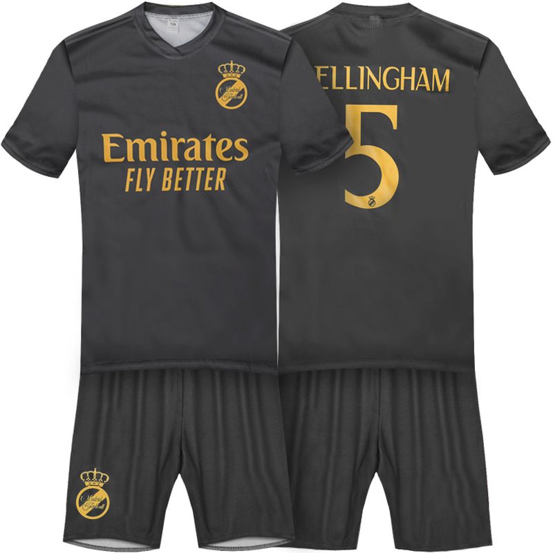 Dětský dres Bellingham Real Madrid 2023/24 replika černá