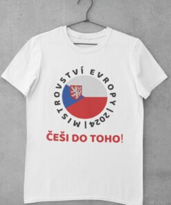 Triko Česko EURO 2024 - bílé