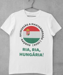 Tricko Madarsko EURO 2024 biele