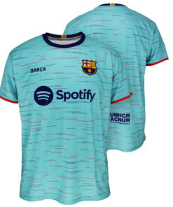 Detský dres FC Barcelona oficiálny 2023-24 - tretí zelený