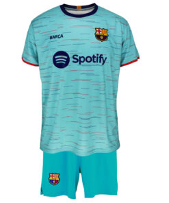 Dětský dres FC Barcelona oficiální 2023-24 - třetí zelený - sada