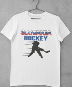 Hokejové triko Slovakia hockey - bílé