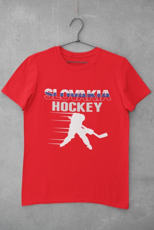 Hokejové triko Slovakia hockey - červené