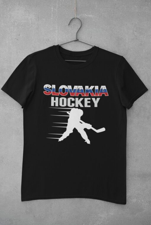 Hokejové tričko Slovakia hockey - čierne