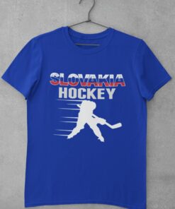 Hokejové triko Slovakia hockey - modré