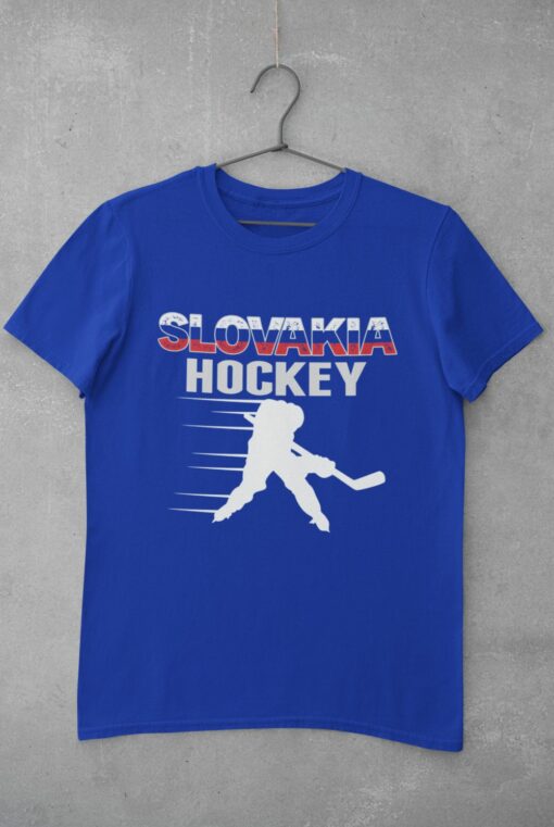 Hokejové tričko Slovakia hockey - modré