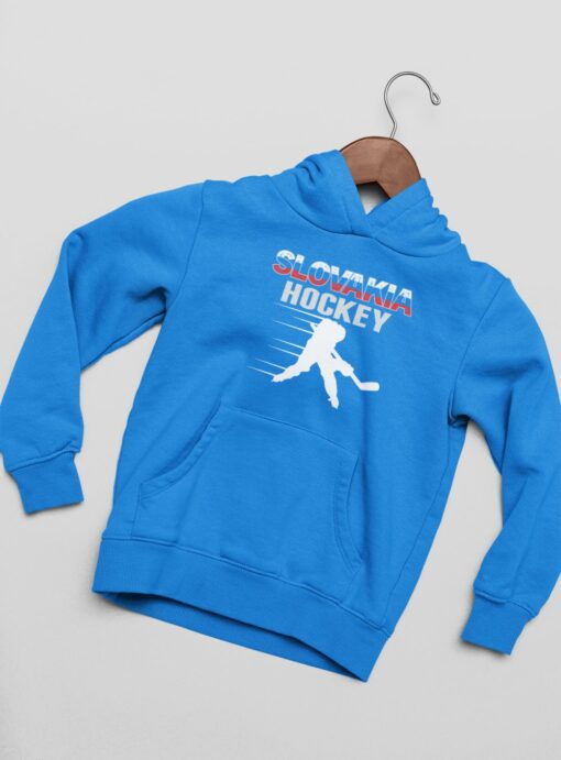 Mikina Slovakia Hockey - modrá
