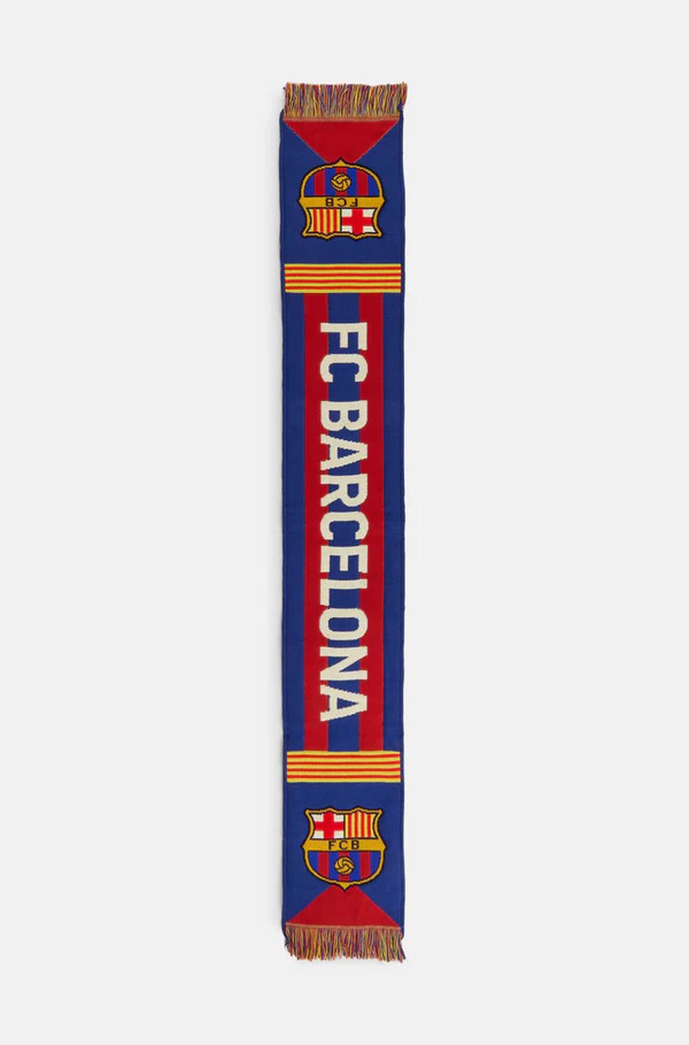 Modročervená šála FC Barcelona