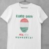 Tričko Maďarsko EURO 24 -biele